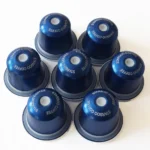 کپسول قهوه وانیلی _ آبی (بدنه پلاستیکی)